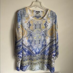 JM COLLECTION BLOUSE